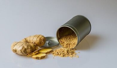 Ginger ointment for cervical osteochondrosis treatment