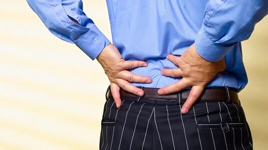 Lomber symptoms and manifestations of osteocondrosis