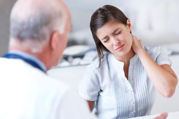 Visit a specialist for cervical osteochondrosis